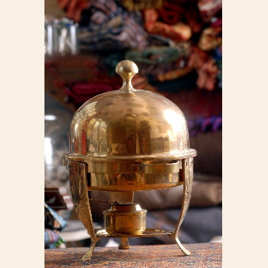 Bain marie cuivre étame - diamètre 26cm
