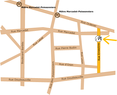 25 rue Ernestine 75018 Paris